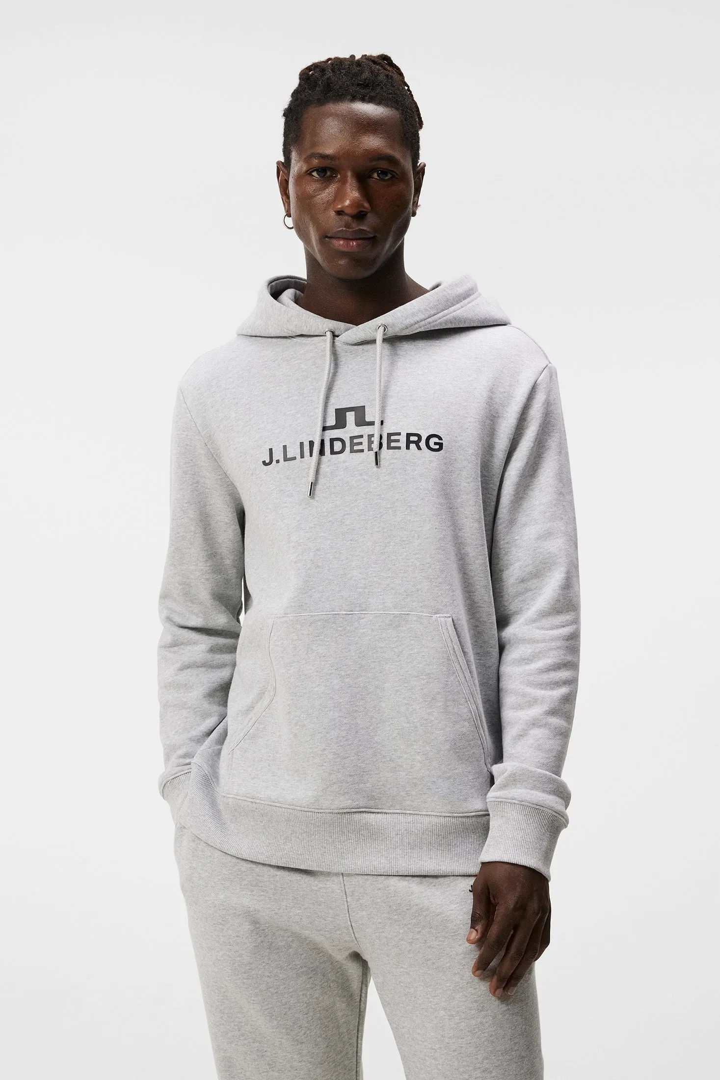 Alpha Hood / Light Grey Melange