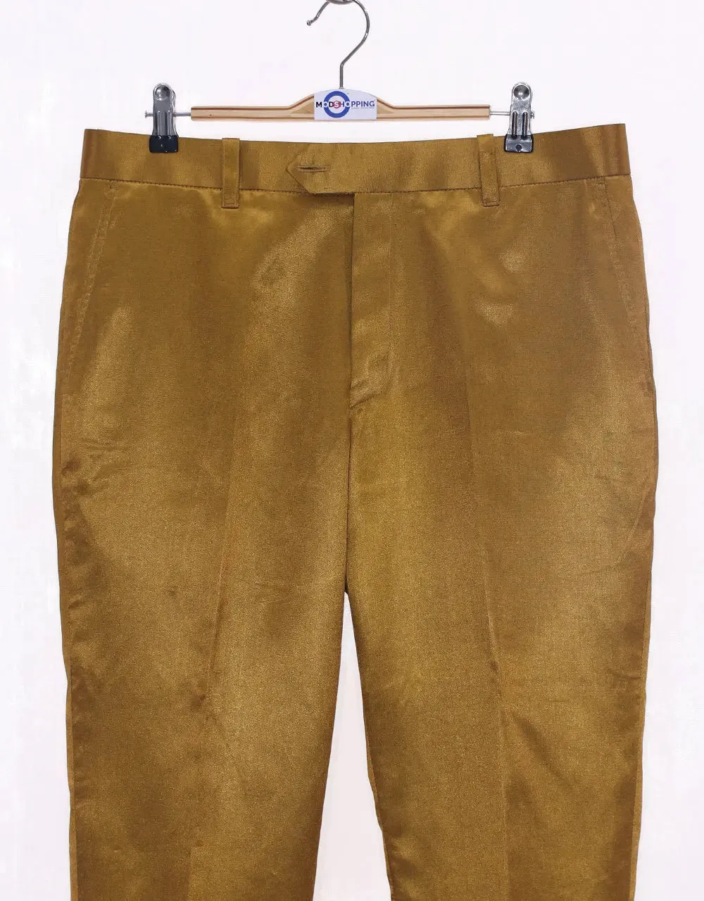 Burnt Gold and Black Two Tone Suit