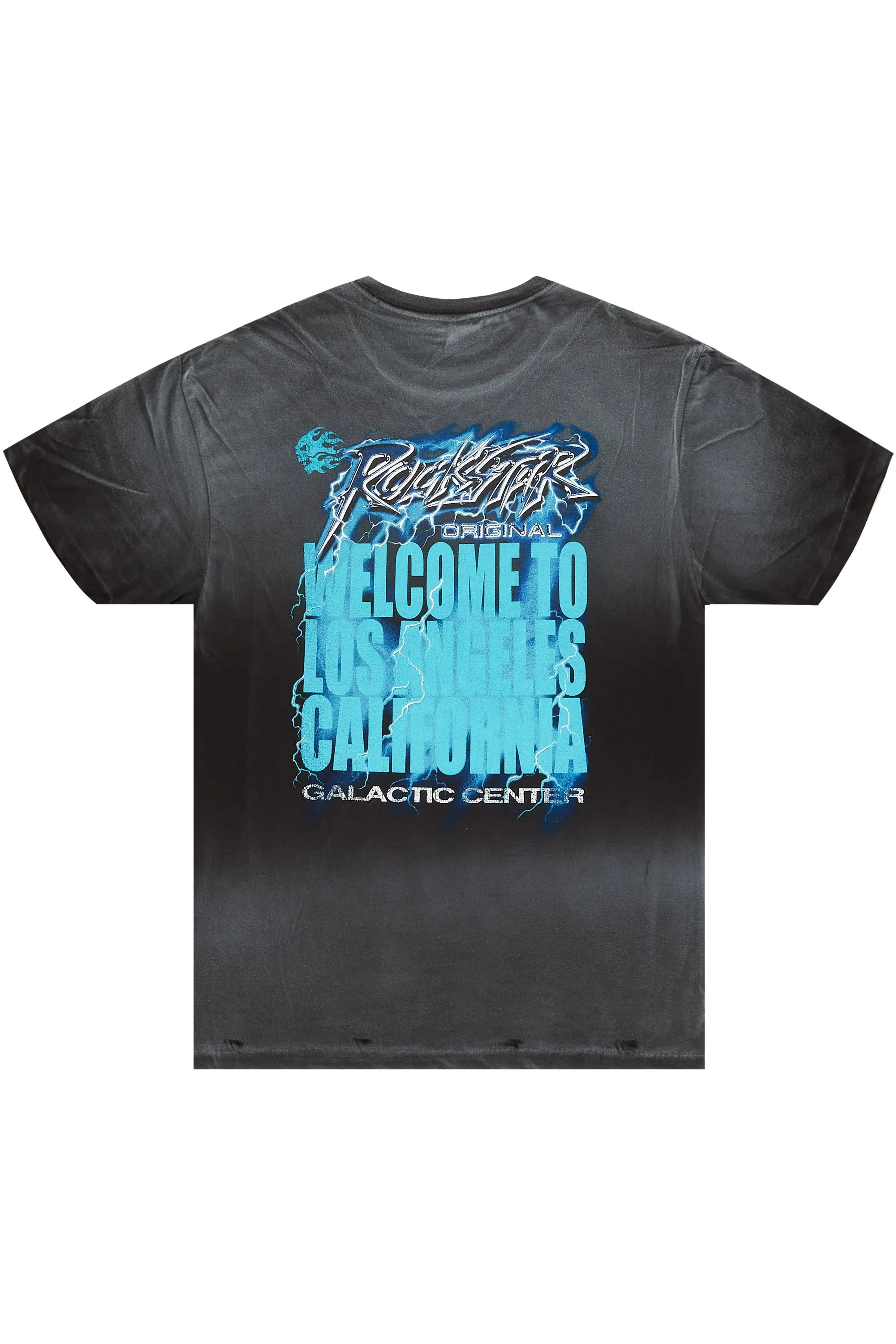 Car Black Oversized Tee