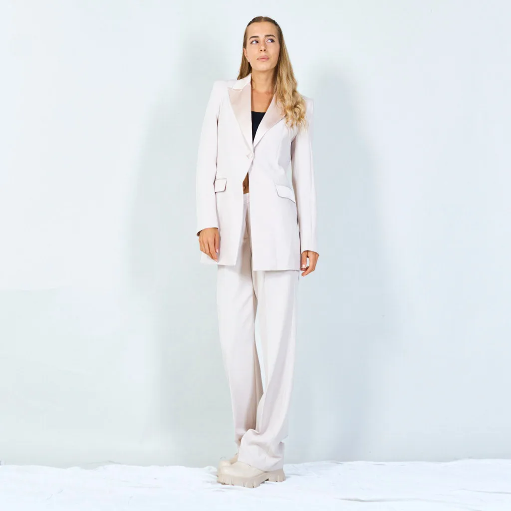 Elegant tailored blazer and pants set wholesale