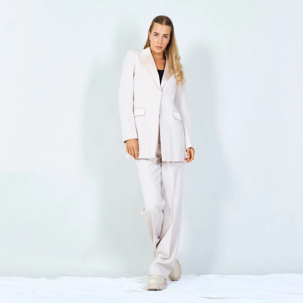 Elegant tailored blazer and pants set wholesale