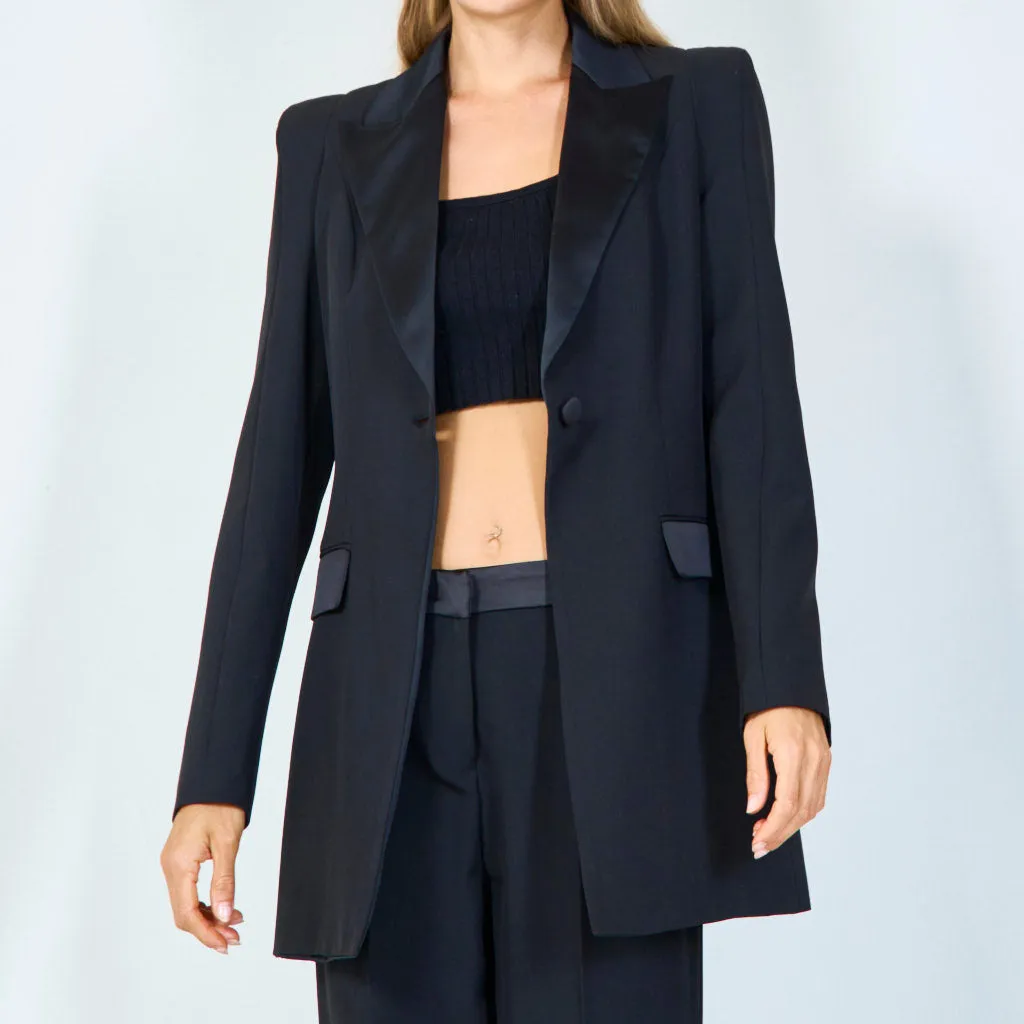 Elegant tailored blazer and pants set wholesale