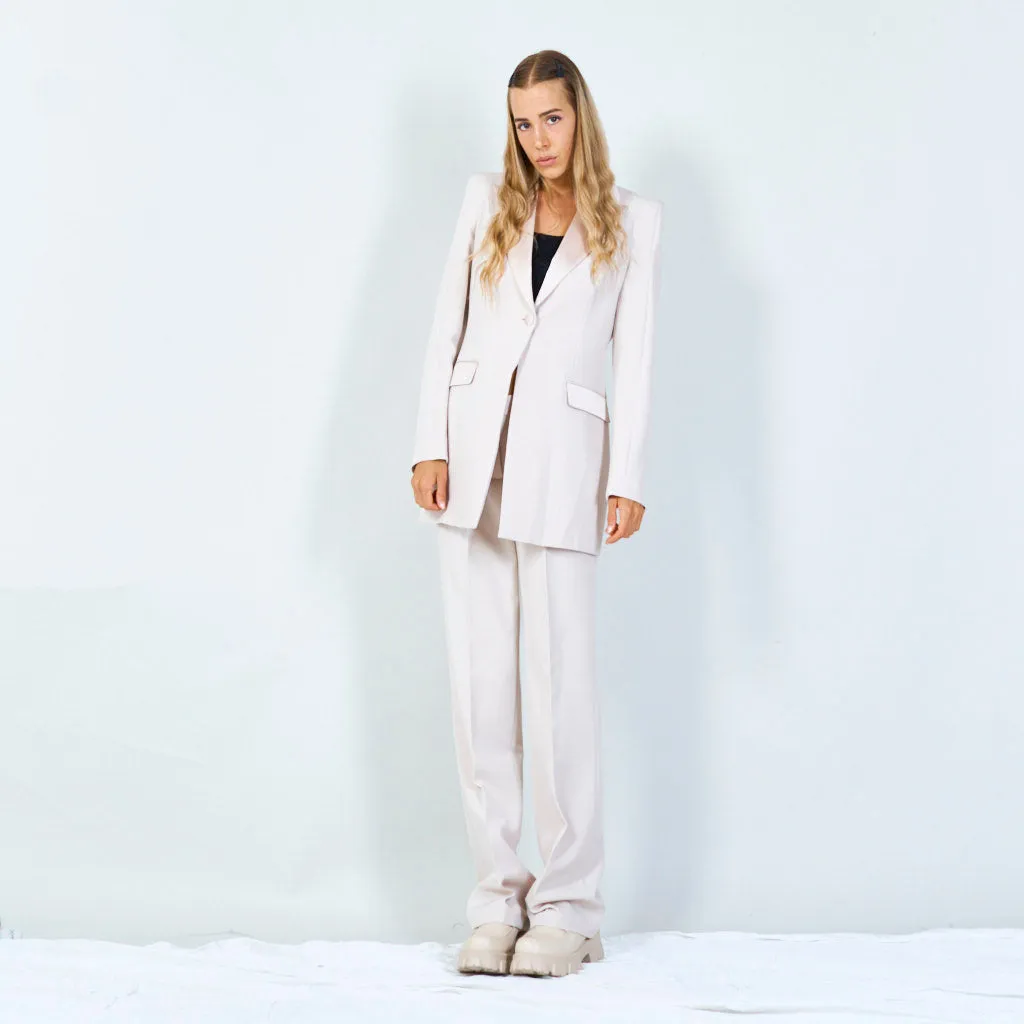 Elegant tailored blazer and pants set wholesale