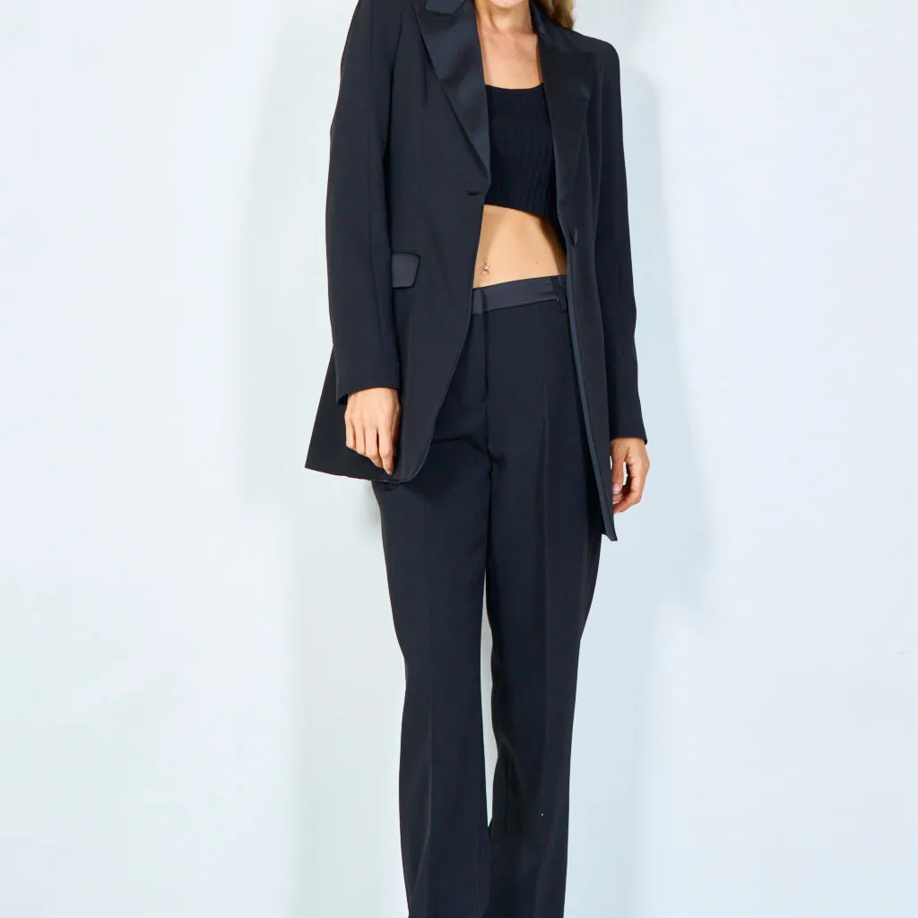 Elegant tailored blazer and pants set wholesale