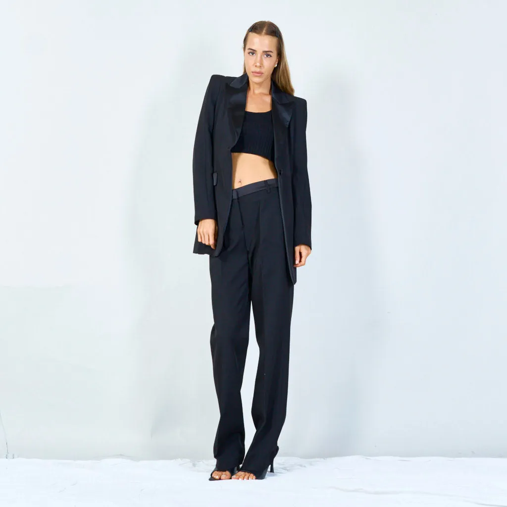 Elegant tailored blazer and pants set wholesale
