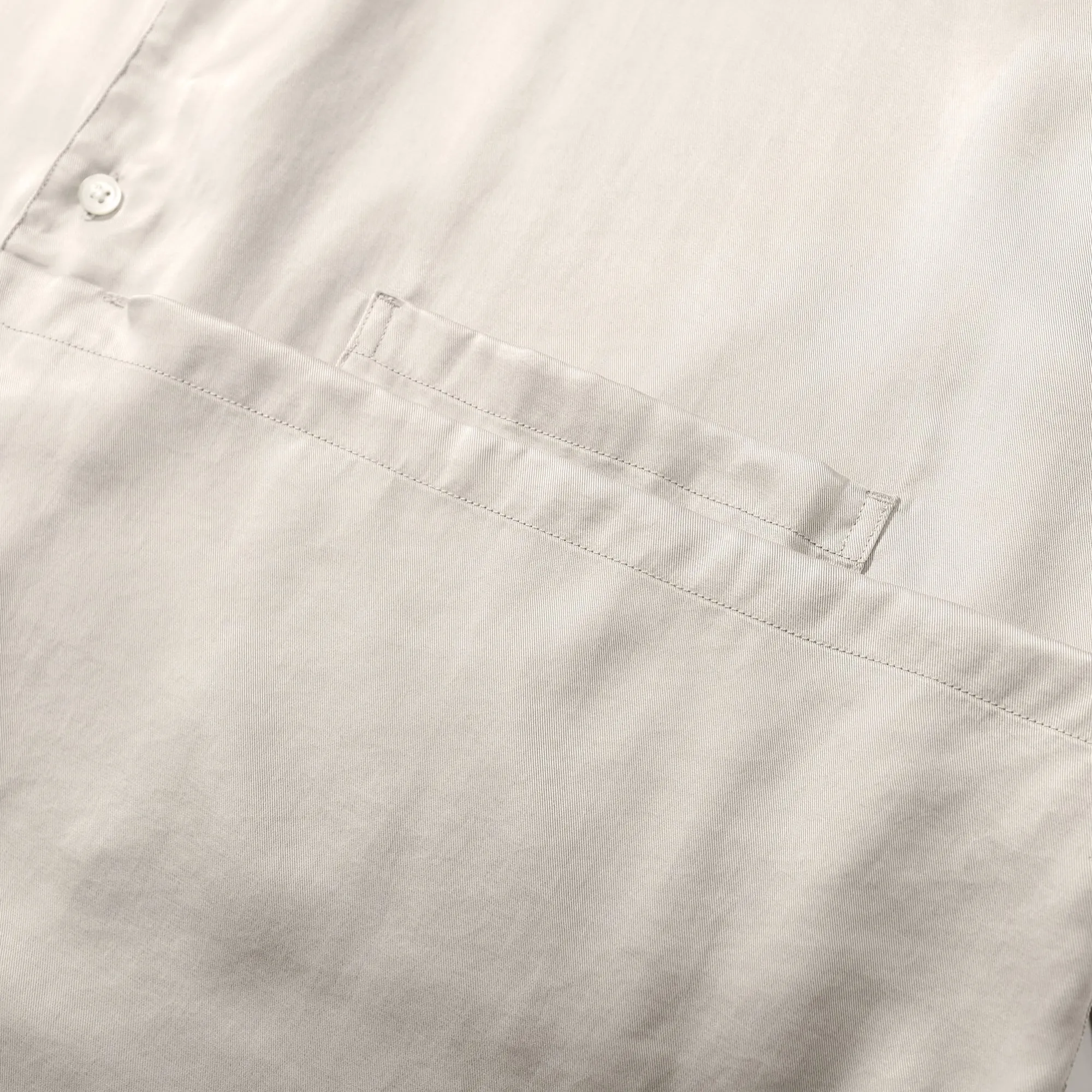 Flow TENCEL™ LUXE Relaxed Mandarin Collar Shirt