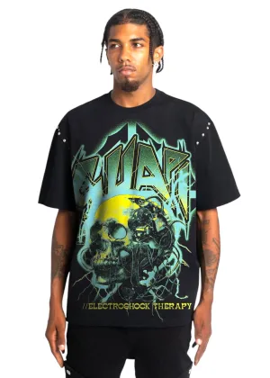 Guapi Obsidian Blk Electroshock Therapy Tee