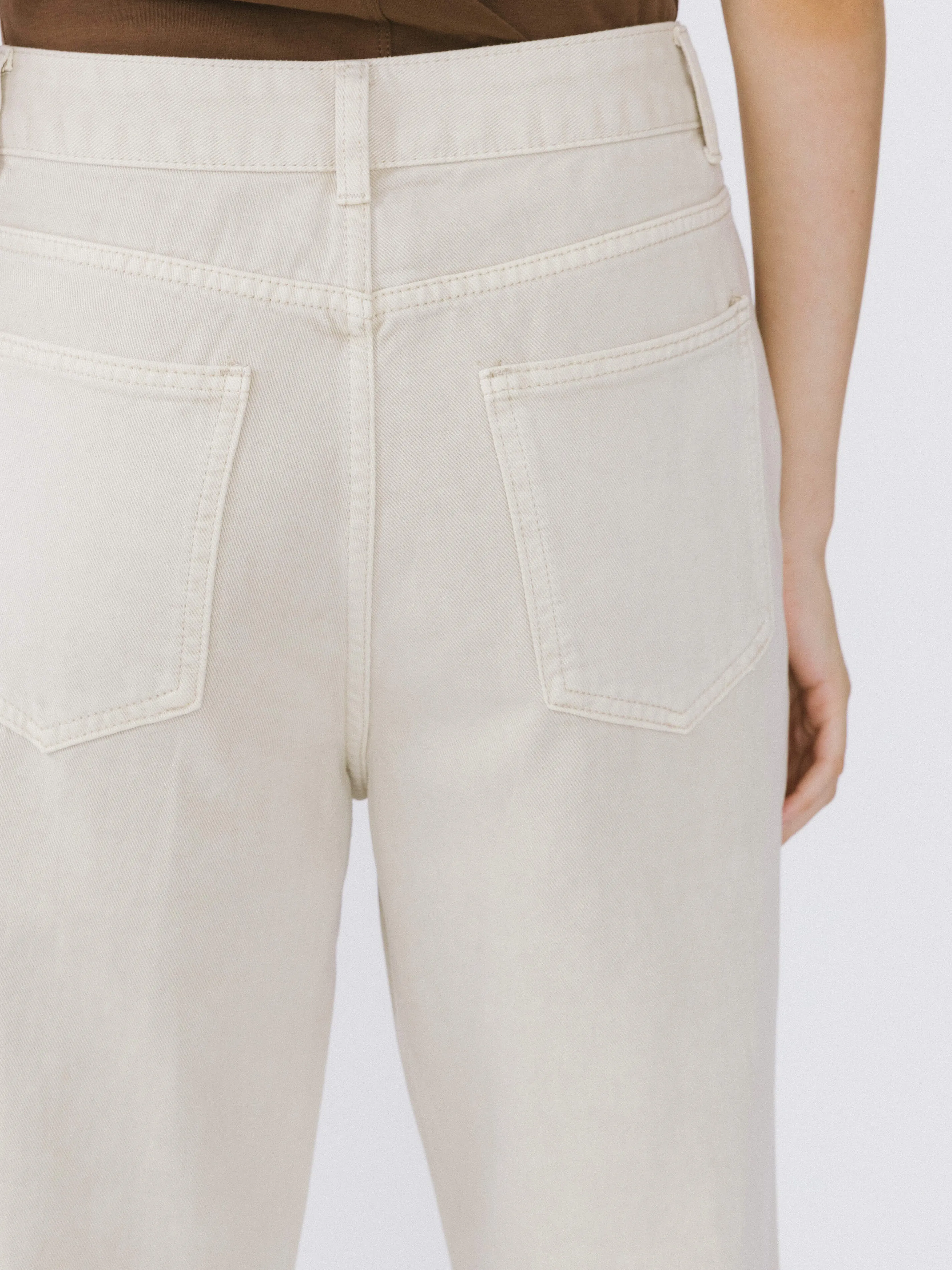 High Waisted Boyfriend Jeans