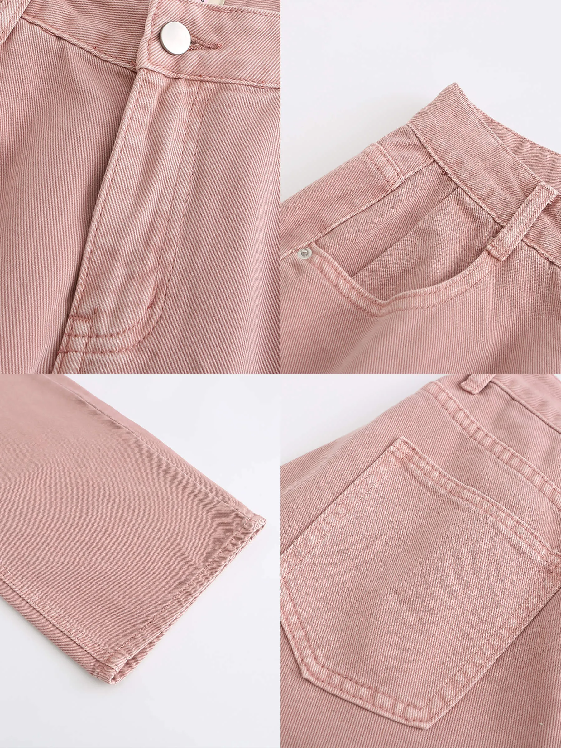 High Waisted Boyfriend Jeans