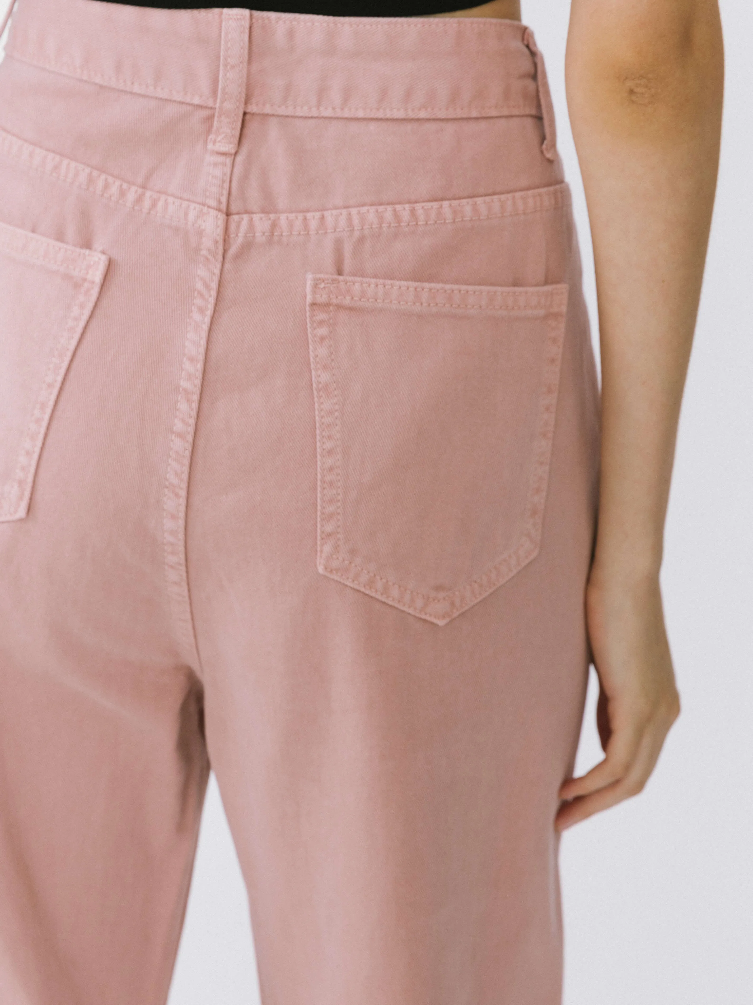 High Waisted Boyfriend Jeans