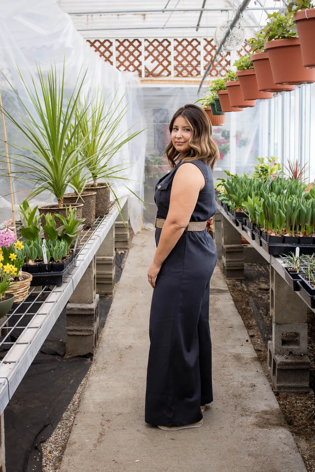 Judith Belted Jumpsuit