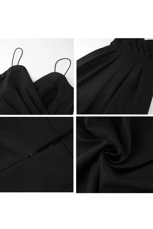 JY925 Elegant Sleeveless Long Romper