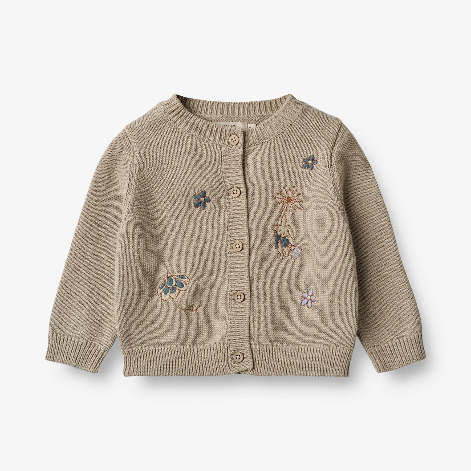 Knit Cardigan Ella | Baby - soft beige