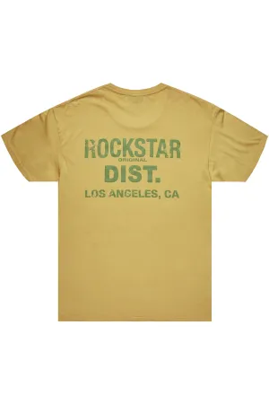 Lake Beige/Green Graphic T-Shirt