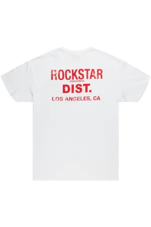 Lake White/Red Graphic T-Shirt