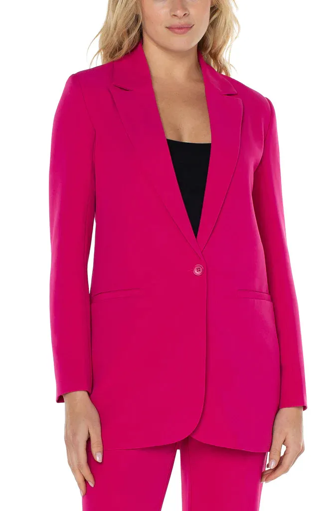 LIVERPOOL LM1148MW1 BUTTON FRONT BOYFRIEND BLAZER