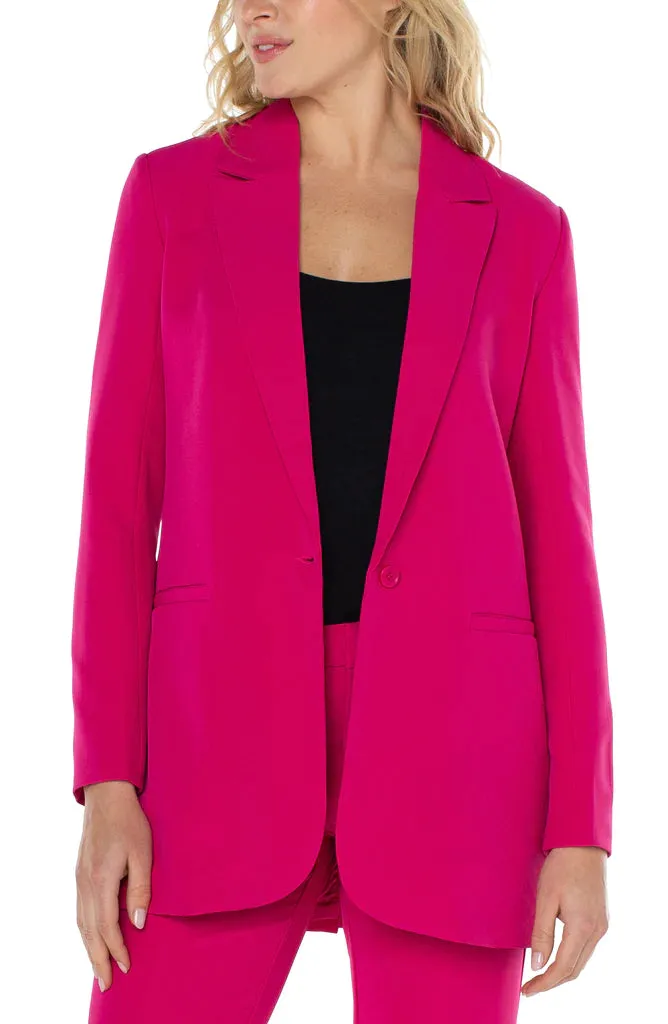 LIVERPOOL LM1148MW1 BUTTON FRONT BOYFRIEND BLAZER