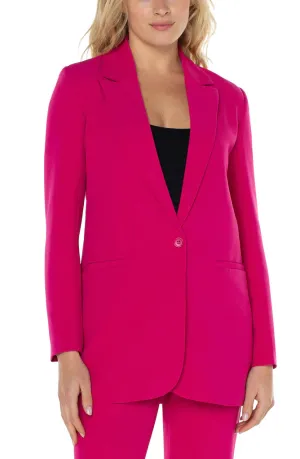 LIVERPOOL LM1148MW1 BUTTON FRONT BOYFRIEND BLAZER