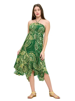 Mandala Boho Convertible Dress to Skirt