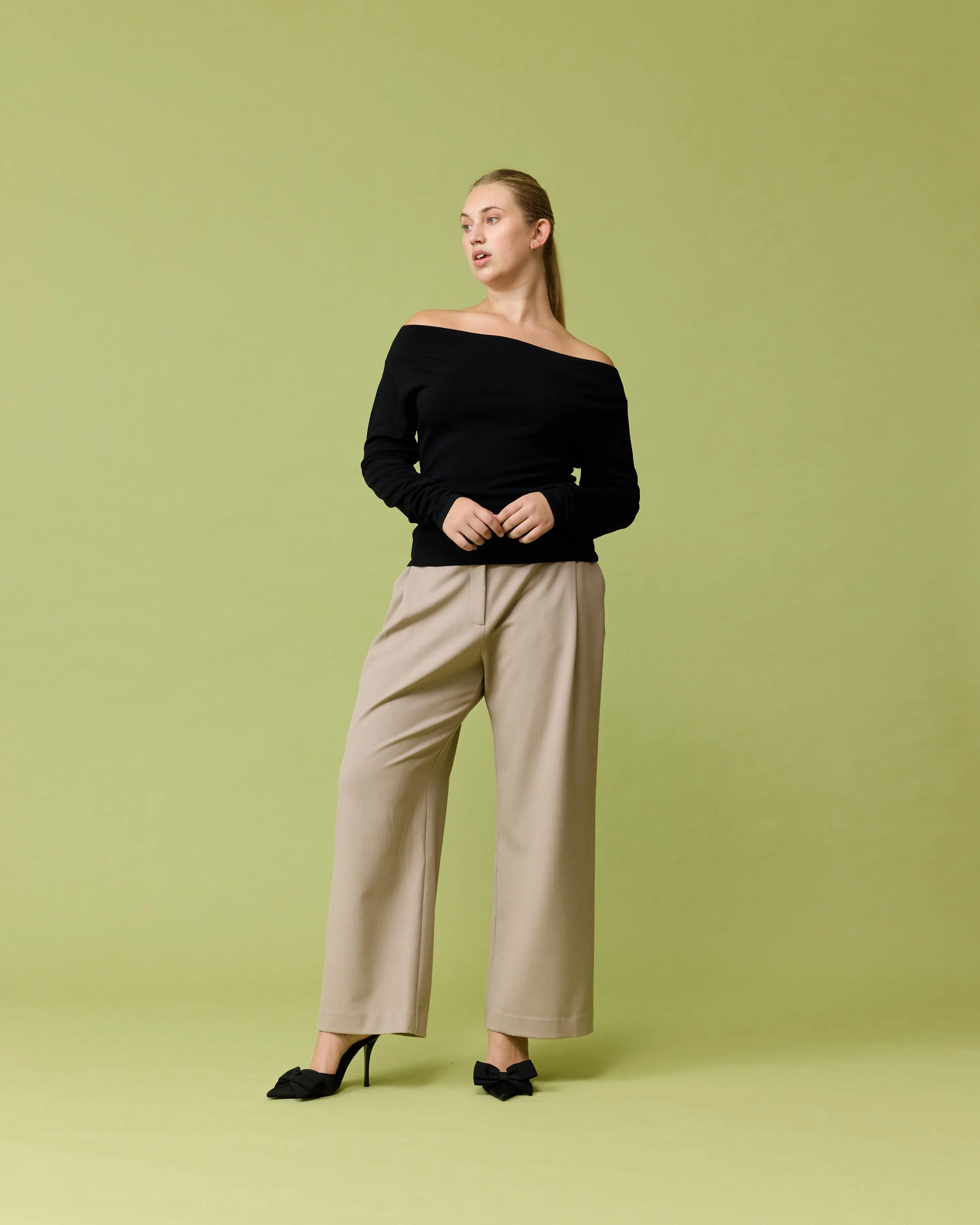 MILLA SUIT PANT OAT
