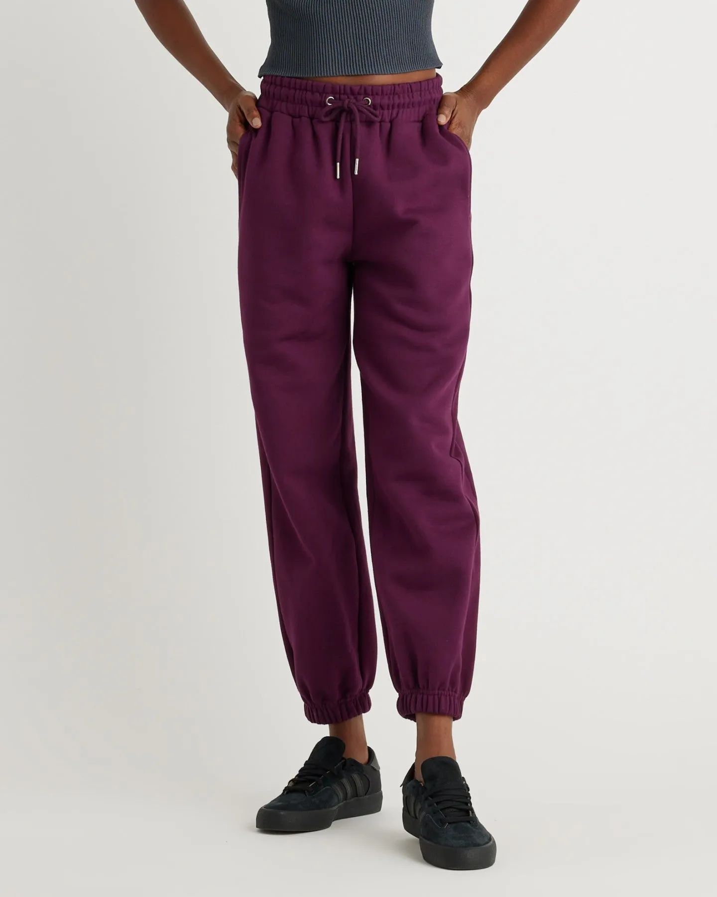 Organic Heavyweight Fleece Boyfriend Sweatpants