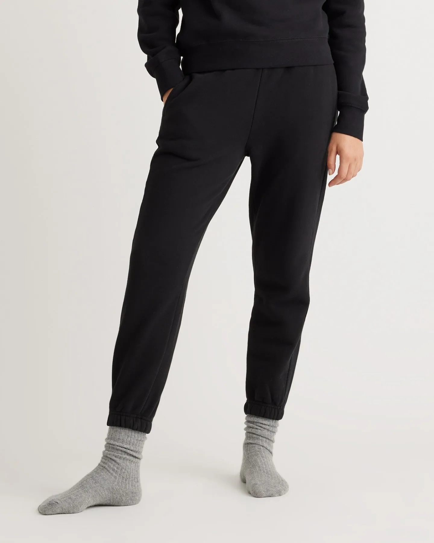 Organic Heavyweight Fleece Boyfriend Sweatpants