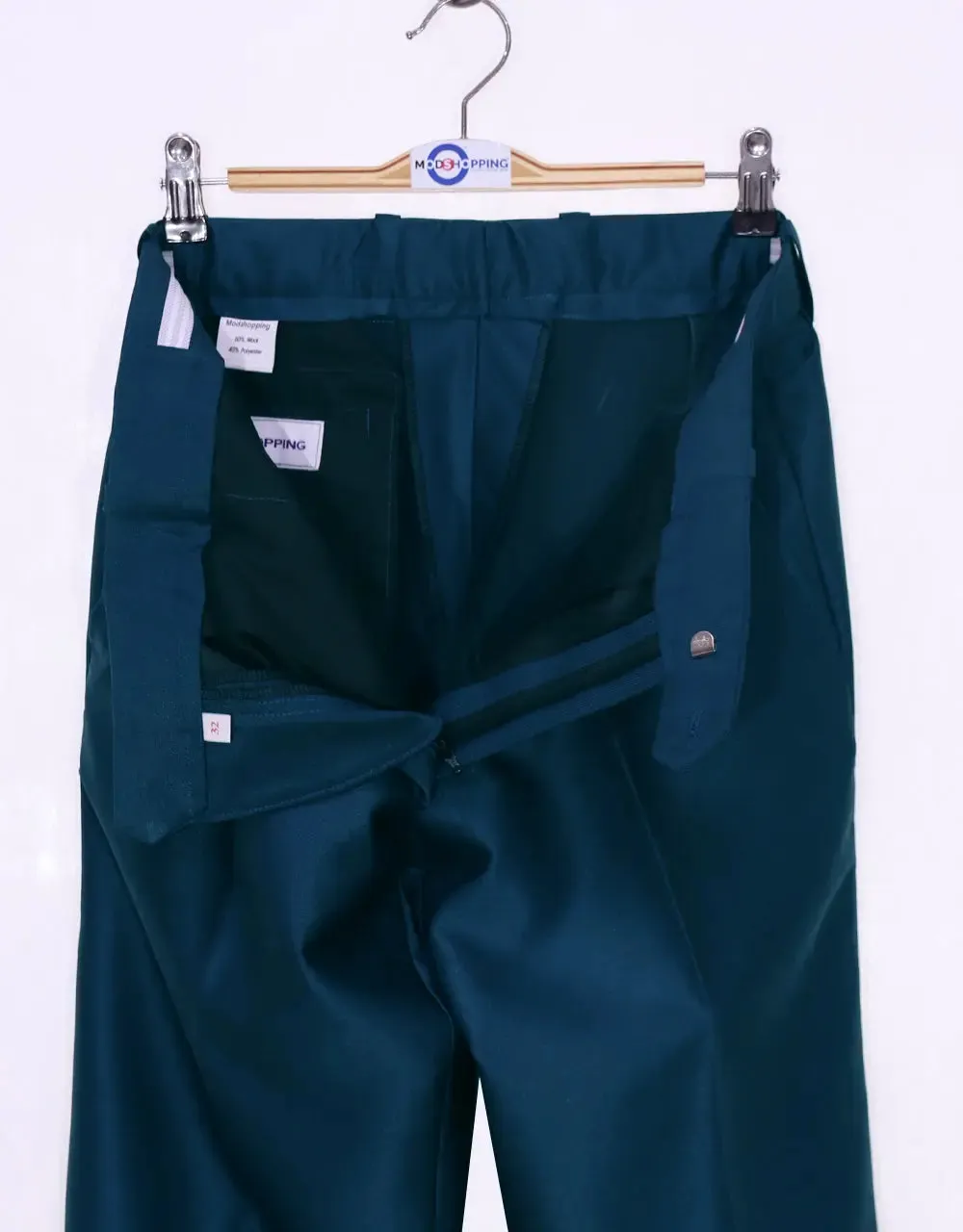 Peacock Blue Tonic Suit