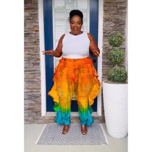 Pride Ruffled Remix Jeans