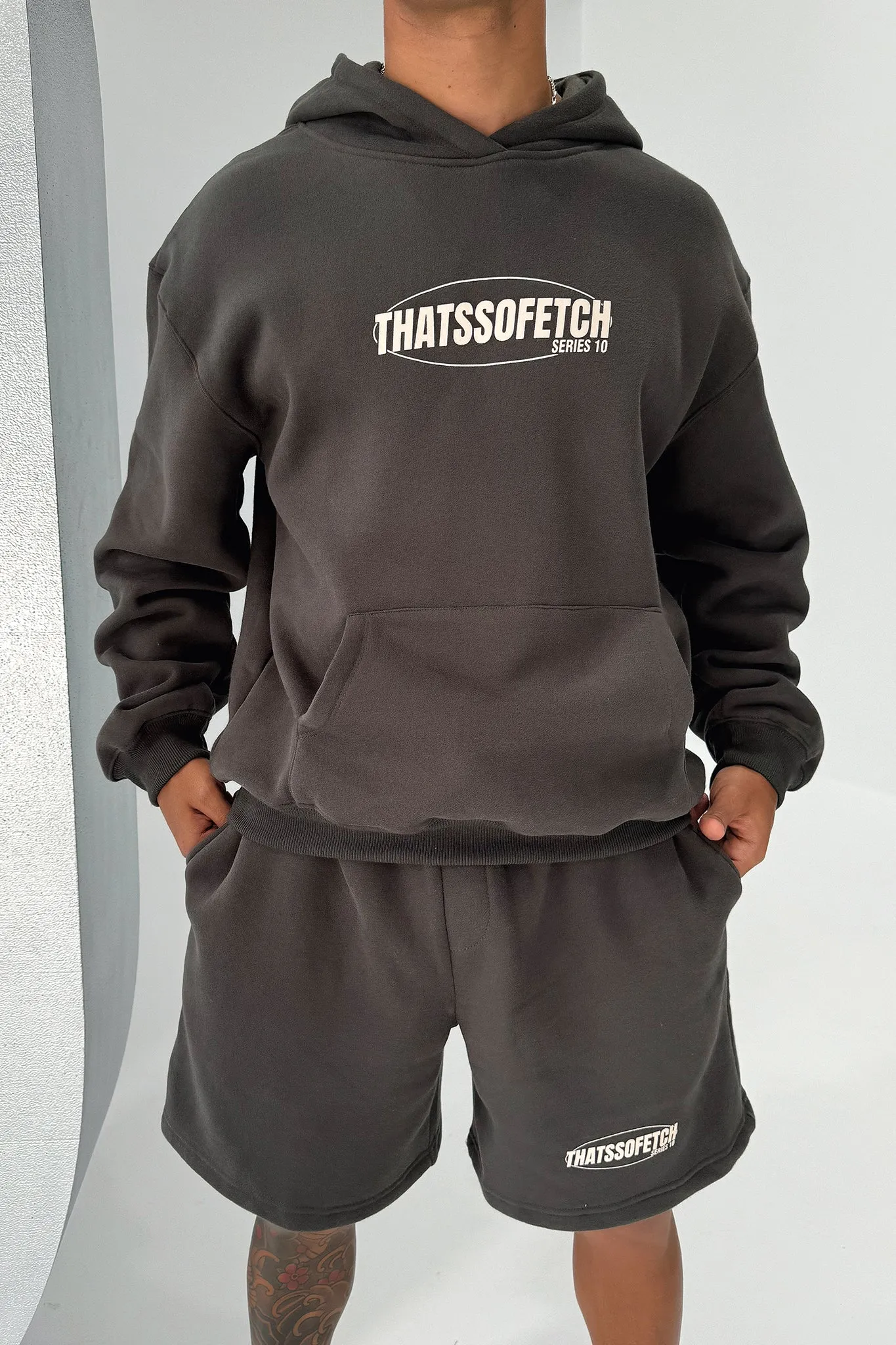 Series 10 Hoodie - Charcoal