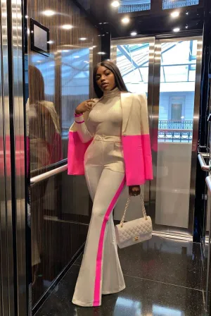 Sophisticated Blazer Pants Set