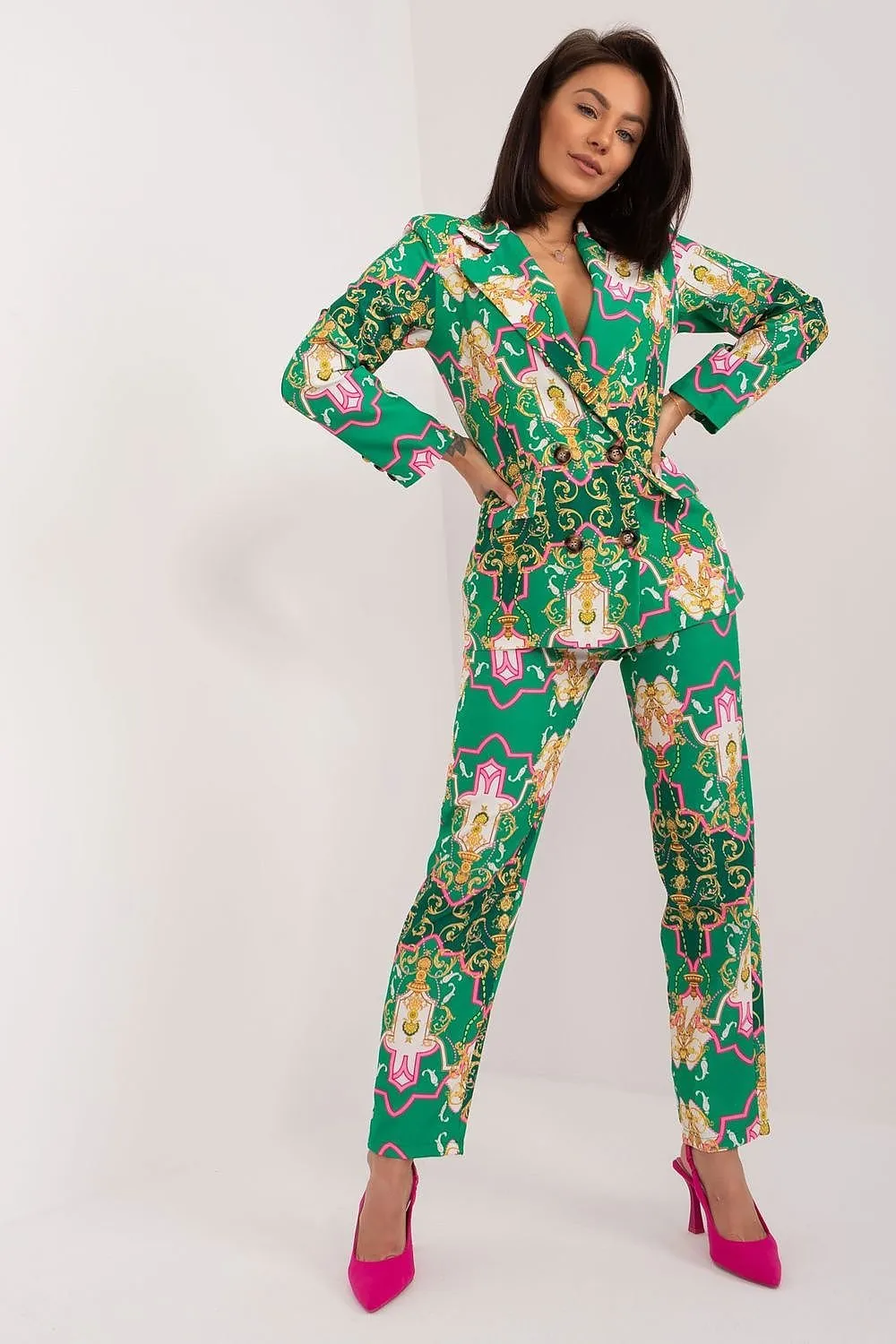 Sophisticated Soiree Jacket & Trouser Duo
