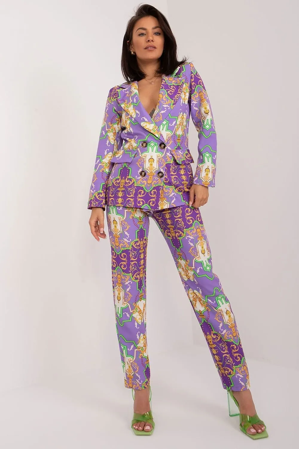 Sophisticated Soiree Jacket & Trouser Duo