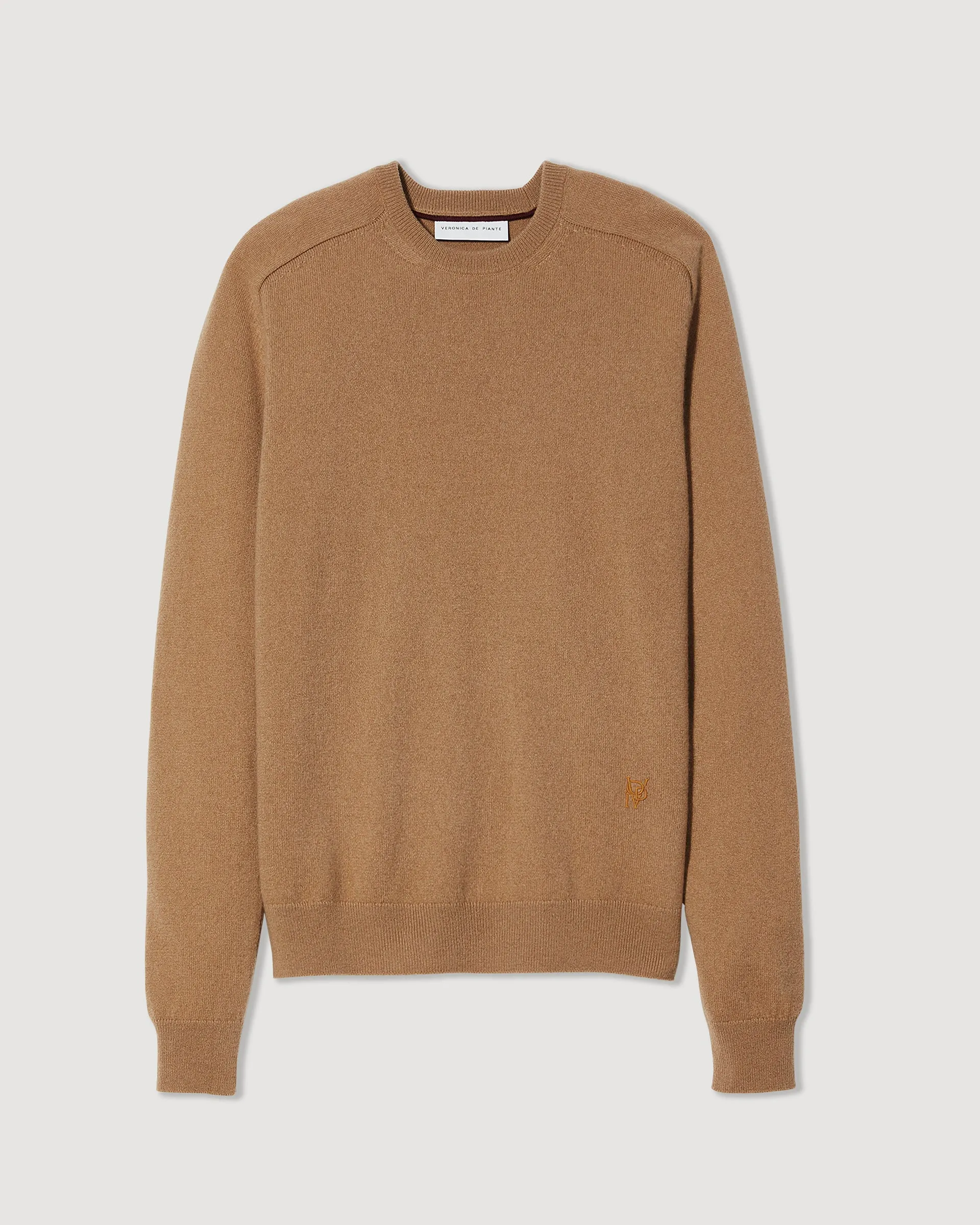 Winnie Sweater in Wool Cashmere, Camel