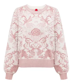 YAYING Silk and Wool Knit Sweater